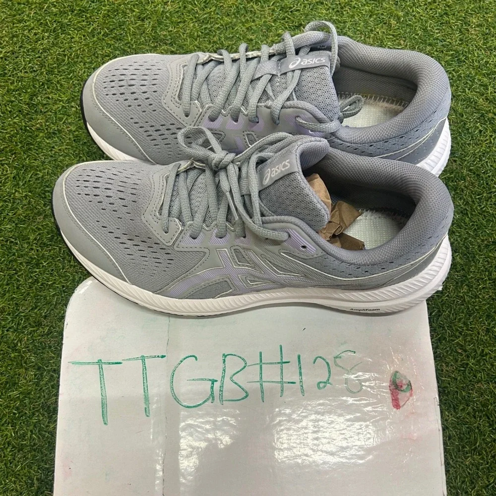 Asics Gel-Contend 8 Womens Running Shoes Grey Lavender 1012B320 Size 9.5